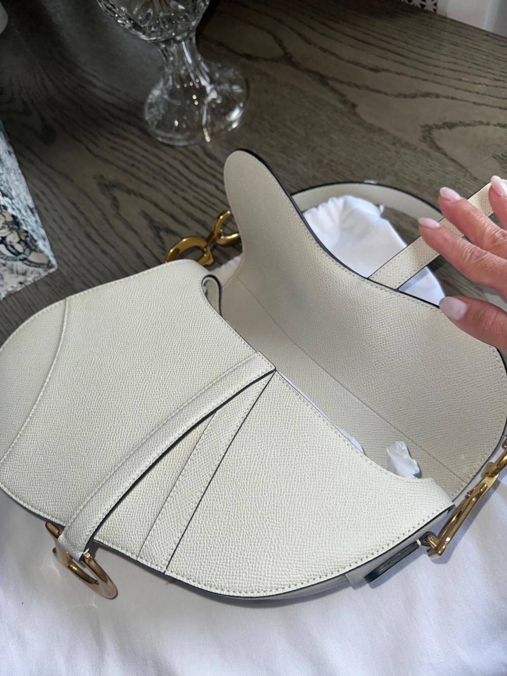 Dior Saddle bag latte - Picture 6 of 13